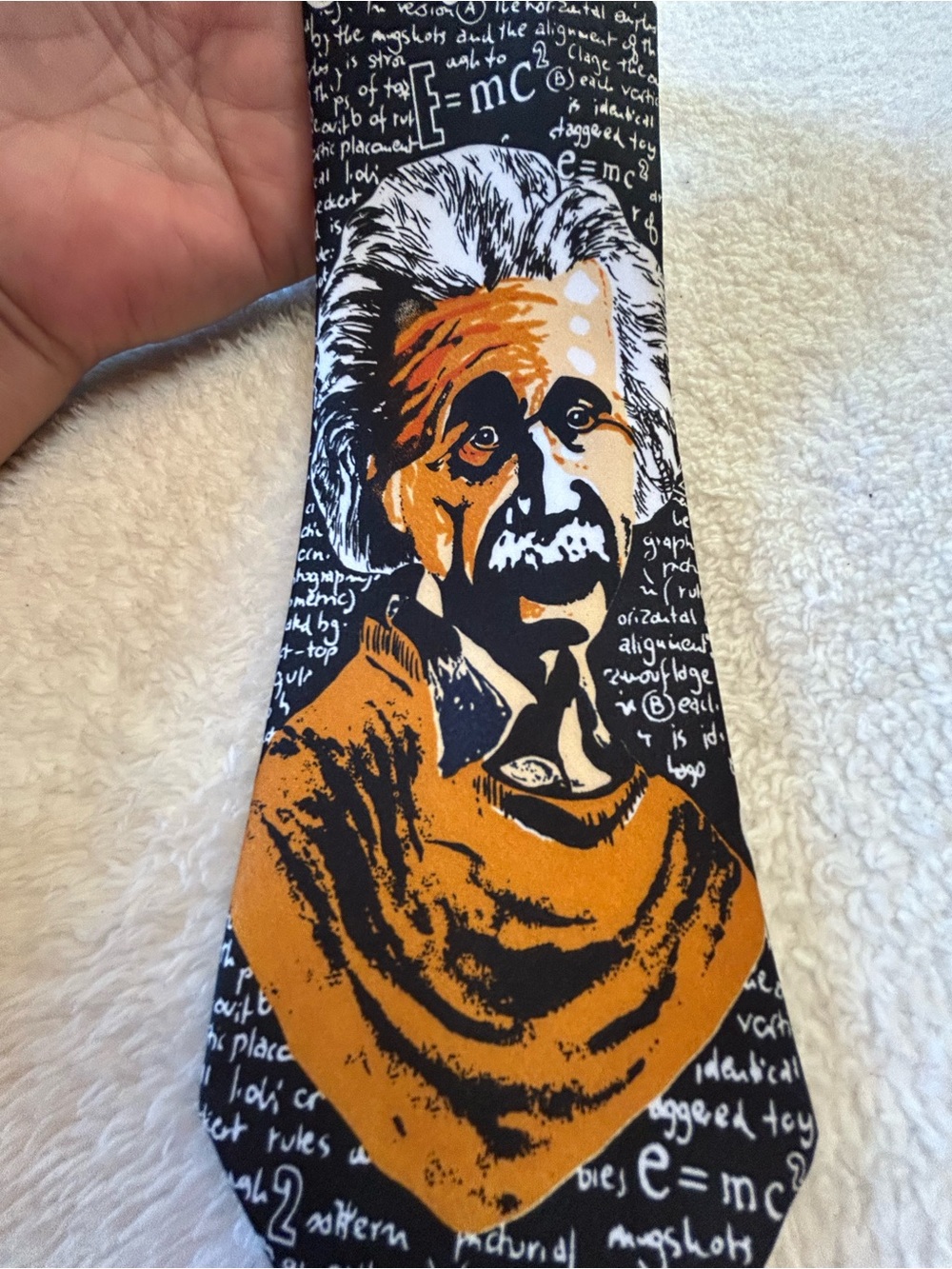 🎁3 for $30 - Einstein Graphic Necktie